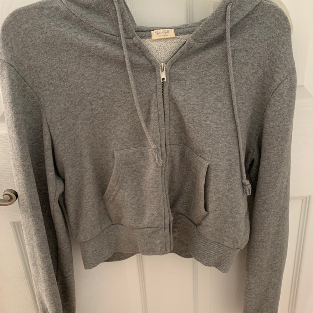 brandy melville grey jacket